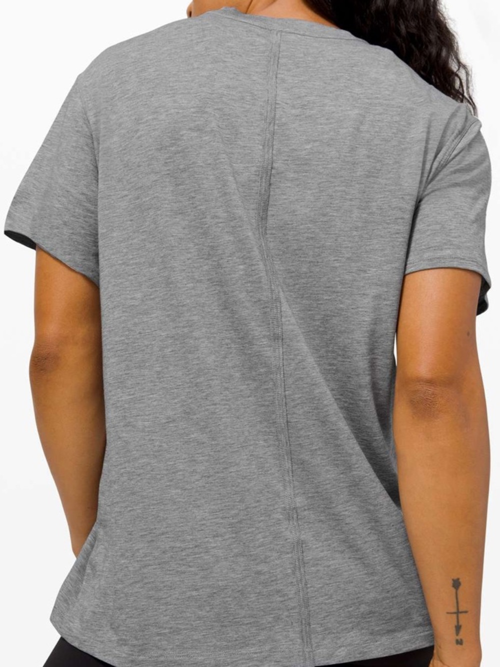 LULULEMON | All Yours Boxy Oversize Tee Heathered Medium Grey | 12*